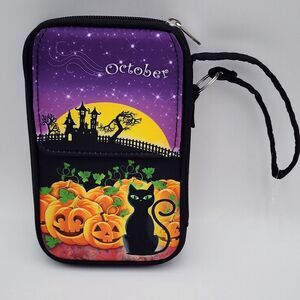 Willabee‎ & Ward Seasonal Sensations Wristlet Wallet OCTOBER (with charm) NEW